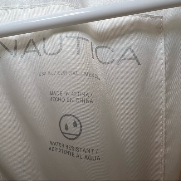 Nautica Women's Puffy Jacket White Size Xl No Hood, Winter Coat - Picture 5 of 9